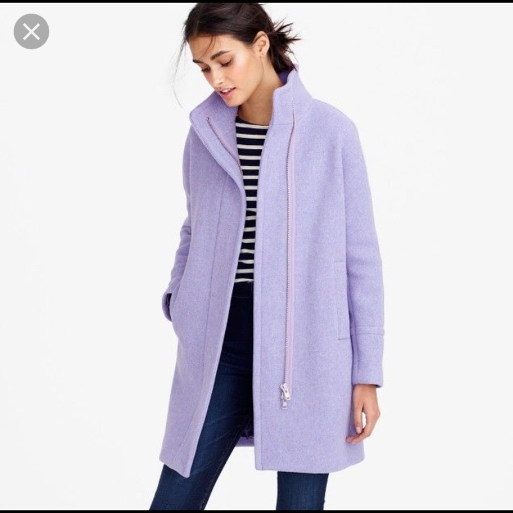 Rare J Crew Stadium Cloth Cocoon Coat